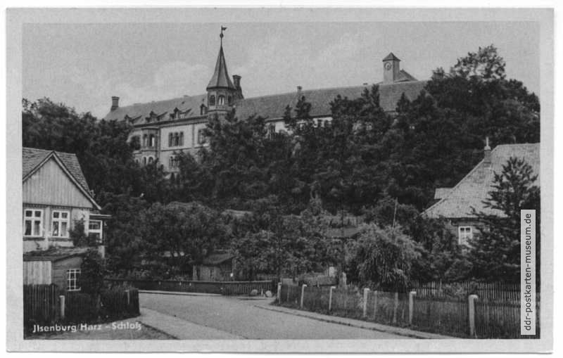 Blick zum Schloß - 1951