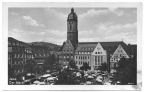 Markt mit Stadtkirche St. Michael - 1951