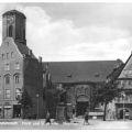Markt mit "Hanfried" und Stadtkirche - 1969