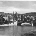 Saalebrücke und Camsdorfer Ufer - 1965