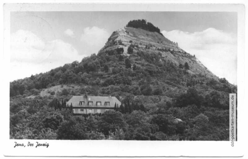 Jenzighaus auf dem Jenzig - 1955