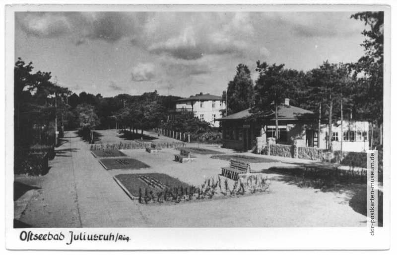 Ostseebad Juliusruh, Strandpromenade - 1952