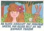 Rita Bellmann " Die Blume schmückt der Jungfrau Locken" - 1979