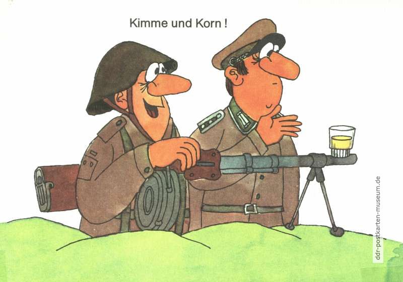 Heinz Jankofsky, Militärhumor "Kimme und Korn !" - 1980