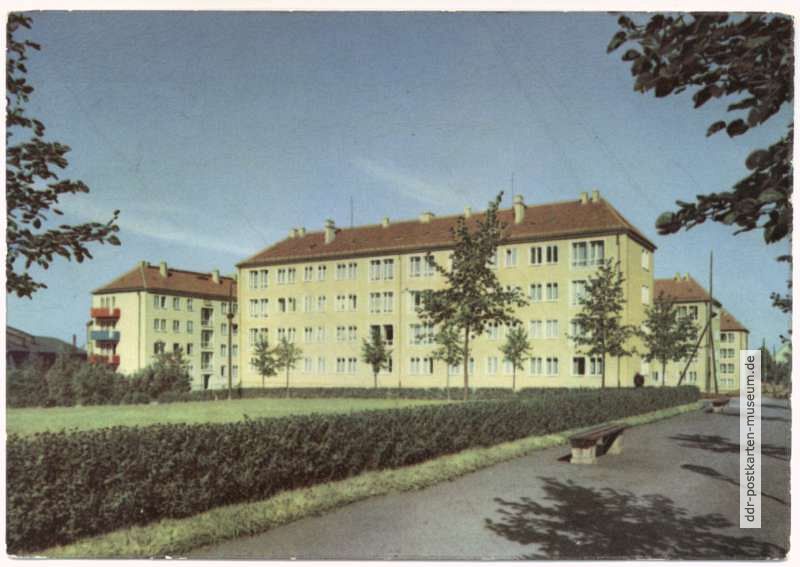 Neubauten an der Blücherstraße - 1959