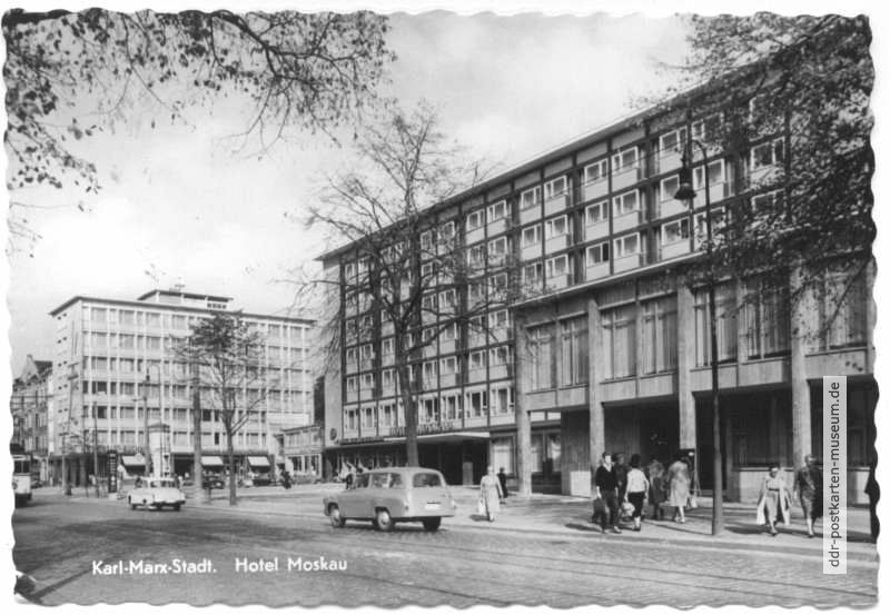 Straße der Nationen, Hotel "Moskau" - 1965