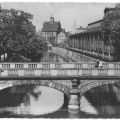 Brücke an der Markthalle über die Chemnitz - 1960