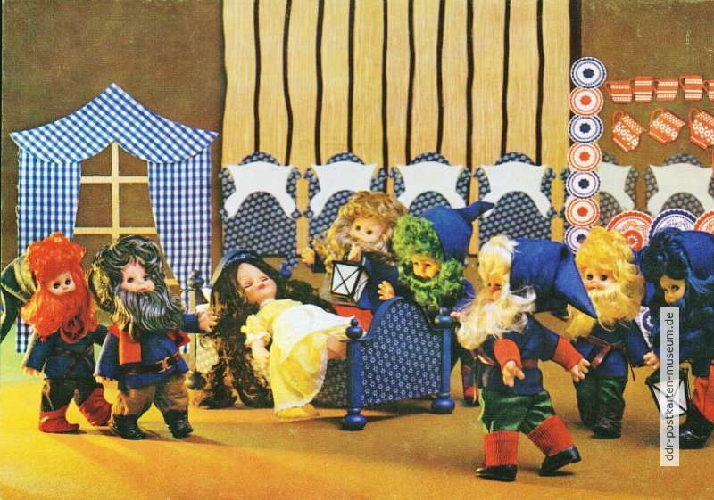 Märchen mit Königseer Puppen, Schneewittchen - 1978
