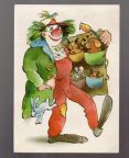 Zirkusclown als Zauberer - 1984