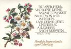 Geburtstagskarte mit Psalm - 1983