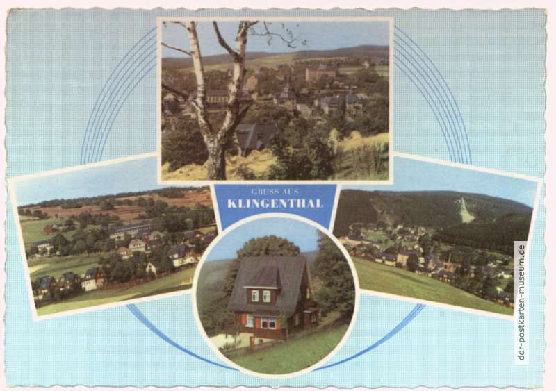 Gruß aus Klingenthal, Teilansicht - 1960