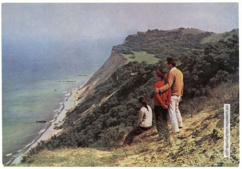 Blick auf den Nordstrand von der Hucke - 1976