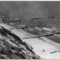 Blick vom Hochufer  auf die See - 1959