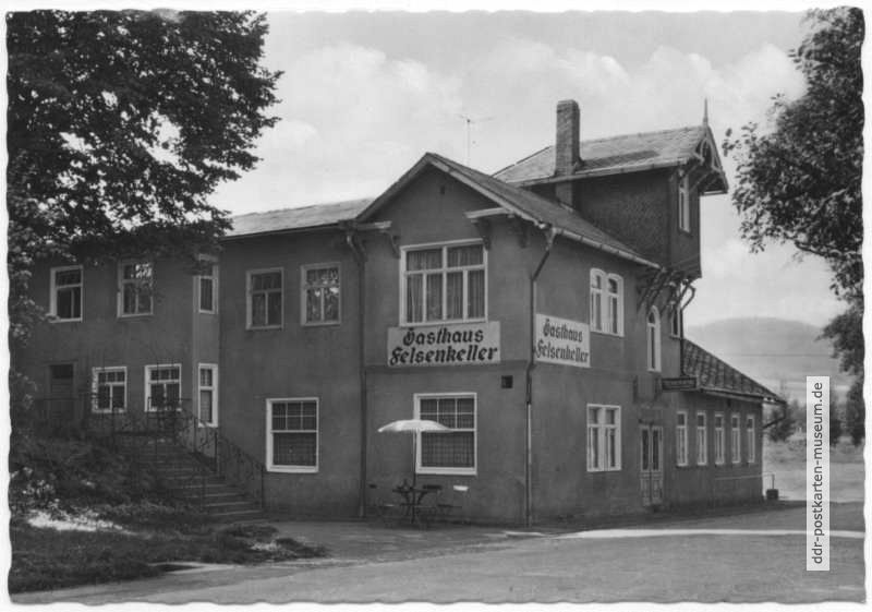 Gasthaus "Felsenkeller" - 1969
