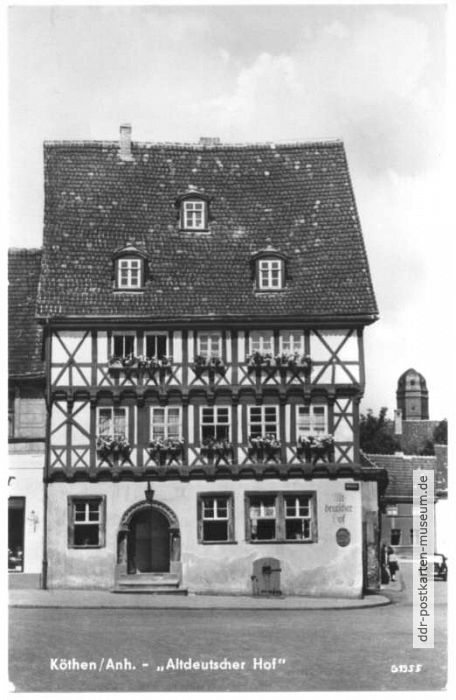 Gasthaus "Altdeutscher Hof" - 1961