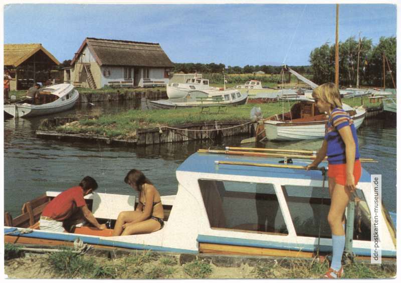 Bootshafen am Achterwasser - 1980