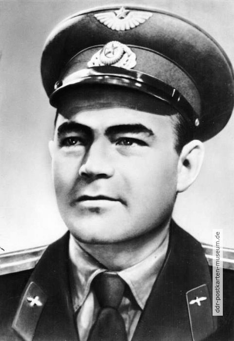 Fliegermajor Andrijan grigorjewitsch Nikolajew, der 3. Kosmonaut der Sowjetunion - 1962