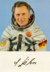 Der erste Kosmonaut der DDR, Oberstleutnant Sigmund Jähn im Raumanzug - 1978
