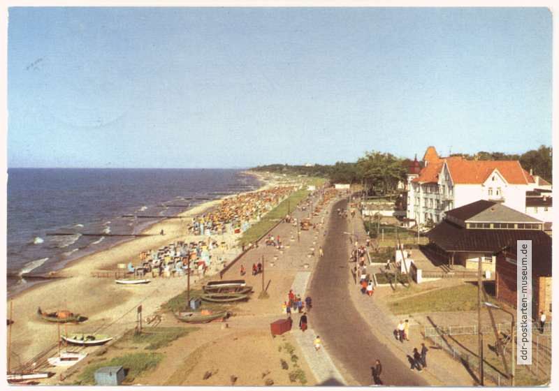 Kühlungsborn-Ost, Strandpromenade - 1982