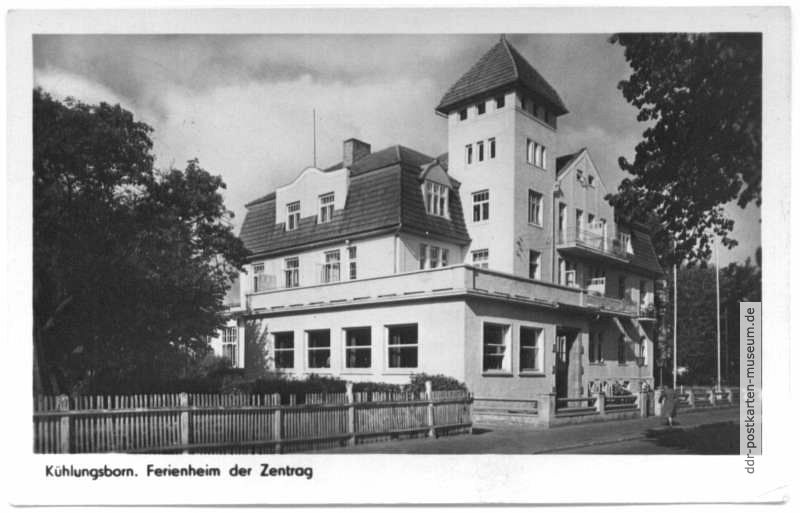 Ferienheim der Zentrag - 1953