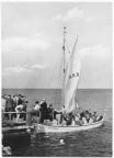 Ausflugsboot am Bootsanlegesteg - 1968