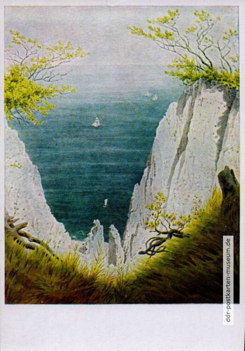 Gemälde "Durchblick zur See auf Rügen" von Caspar David Friedrich - 1964