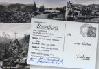 Kuriose Bildgestaltung mit Postkarte auf Postkarte aus Ilsenburg