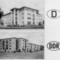 Bauhaus-Architektur in Frankfurt/Main (Haus der Jugend) und in Rathenow am Platz der Jugend - um 1955