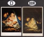 Geburt Jesu Christi im Gemälde "Die heilige Nacht" von Carlo Maratti - 1963 / 1954