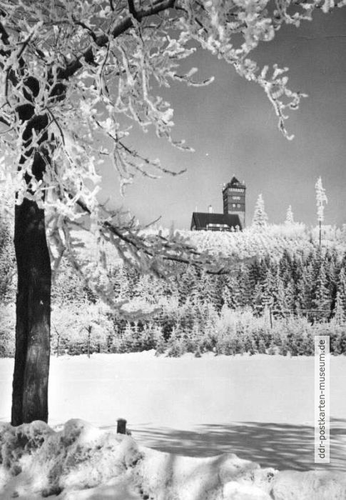 Blick zum Bärenstein mit Berggasthaus - 1977