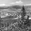 Blick vom Bärenstein nach Cranzahl und zum Scheibenberg - 1967