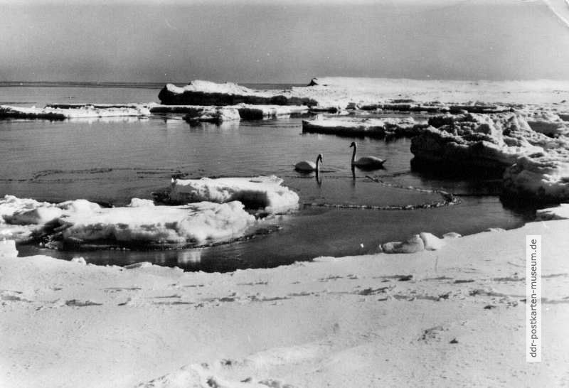 Ostseewinter auf der Insel Usedom - 1982