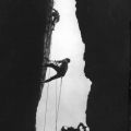 Kletter Arnold und Lamm am östlichen Rauschenturm bei Schmilka - 1982