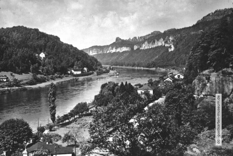 Elbsandsteingebirge bei Schmilka - 1957