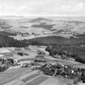 Blick vom Lauschehang nach Waltersdorf und Saalendorf - 1959