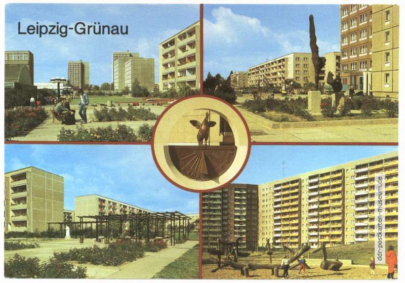 Grünauer Allee, Alte Salzstraße, Ringstraße - 1988