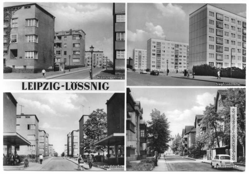 Nibelungenring, Siegfriedstraße, Röthische Straße - 1966
