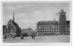 Karl-Marx-Platz mit Paulinerkirche (1968 abgerissen) - 1955