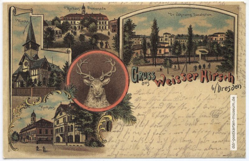 Weißer Hirsch bei Dresden - 1899