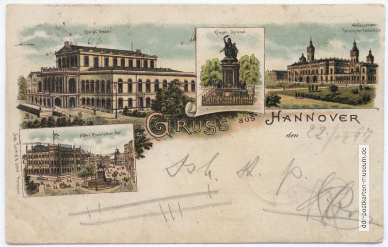 Hannover (Niedersachsen) - 1897