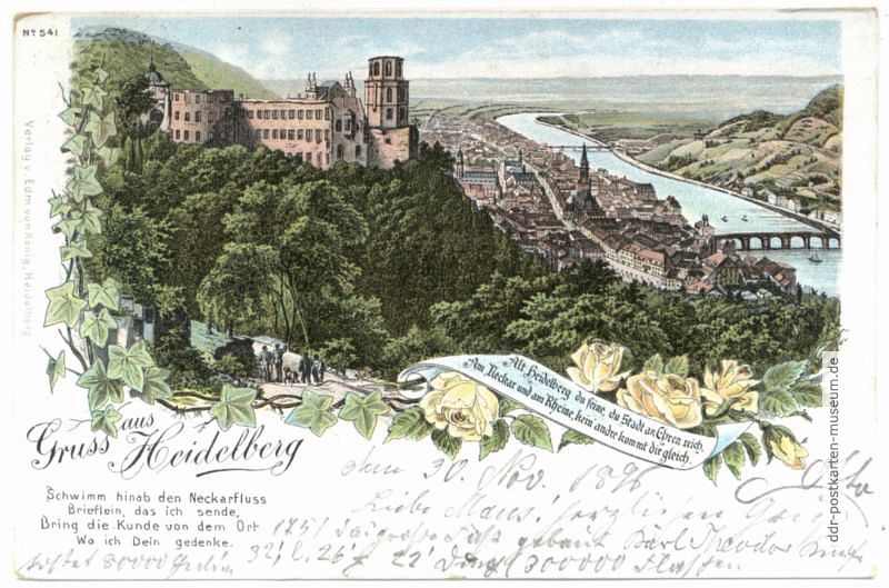 Heidelberg (Baden-Württemberg) - 1896