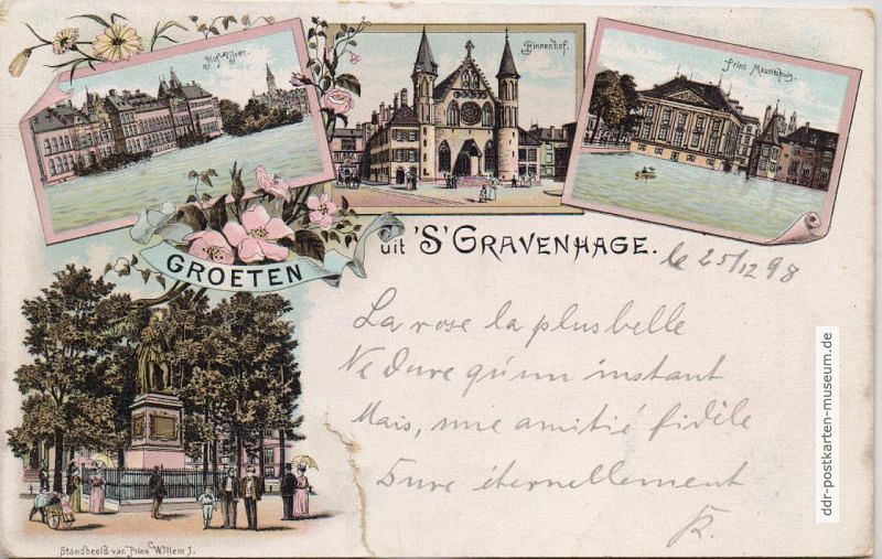 S´Gravenhage, heute Den Haag (Niederlande) - 1898