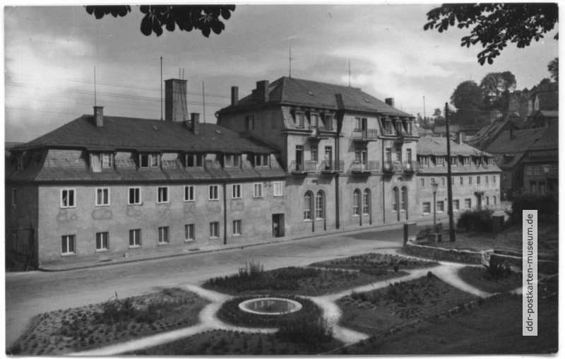 Moorbad Lobenstein, FDGB-Sanatorium - 1962