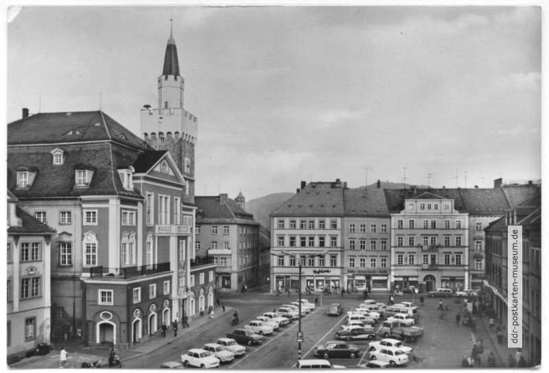 Rathaus mit Platz der Befreiung - 1972