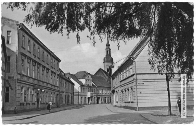 Ehm-Welk-Straße, Blick zur Nikolaikirche - 1959