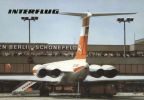Flughafen Berlin-Schönefeld, "IL 62" an der Besucherterrasse - 1988