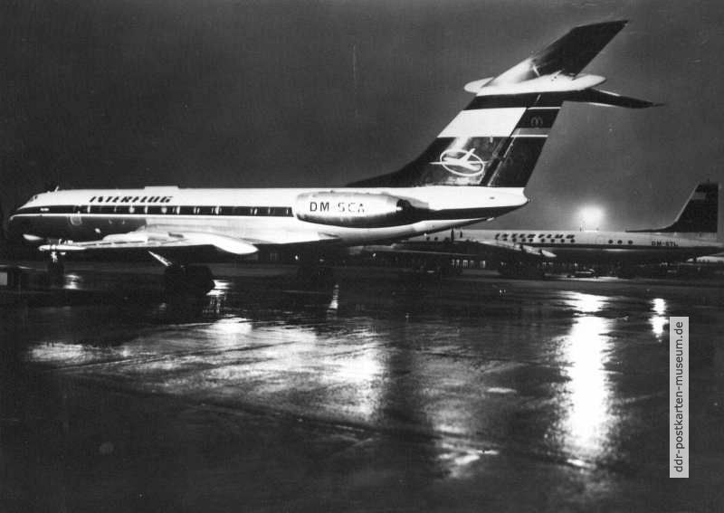 Turbinenluftstrahl-Verkehrsflugzeug "TU 134" DM-SCA - 1970