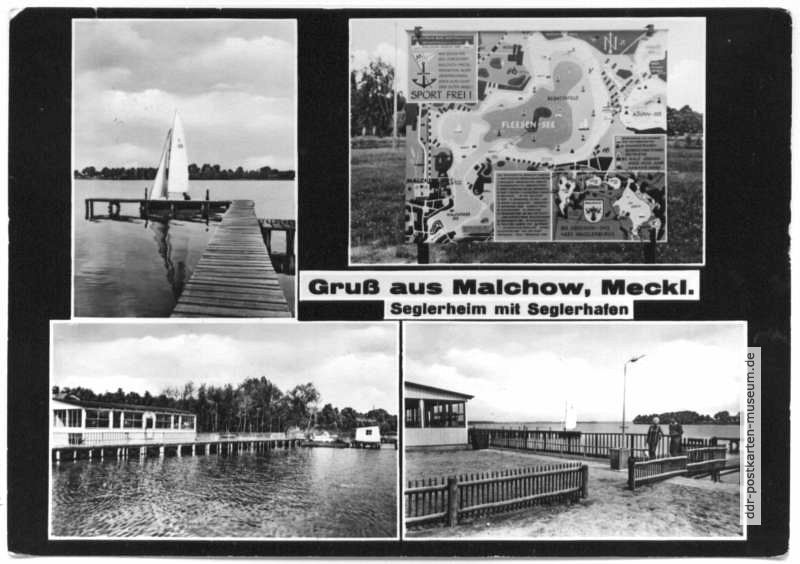Seglerheim mit Seglerhafen - 1968