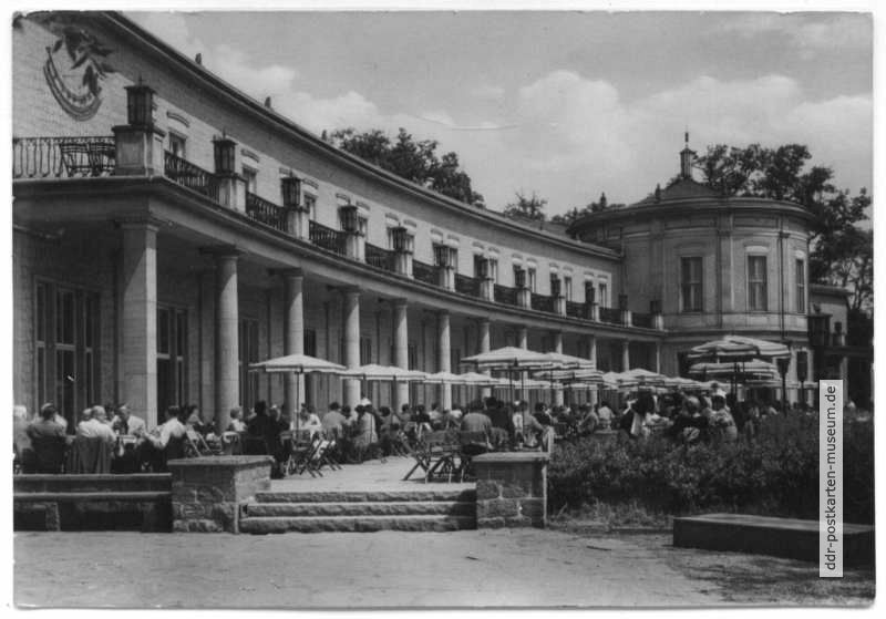 HO-Parkgaststätte auf dem Gelände der Landwirtschaftsausstellung der DDR - 1962