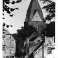 Große Teichstraße mit Kirche - 1960
